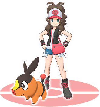 Archivo:Liza y Tepig Pokémon Masters.png