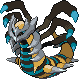 Imagen de Giratina forma origen variocolor macho o hembra en Pokémon Platino