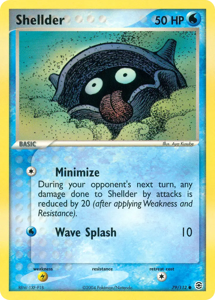 Shellder (FireRed & LeafGreen TCG) - WikiDex, la enciclopedia Pokémon