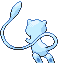 Imagen posterior de Mew variocolor en Pokémon Rojo Fuego y Pokémon Verde Hoja