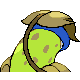 Imagen posterior de Victreebel variocolor en Pokémon Oro HeartGold y Pokémon Plata SoulSilver
