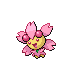 Imagen de Cherrim soleado macho o hembra en Pokémon Oro HeartGold y Plata SoulSilver