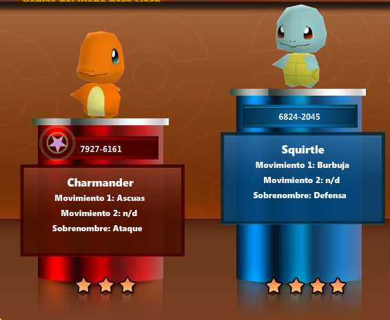 Archivo:Charmander y Squirtle en Pokémon Rumble.png