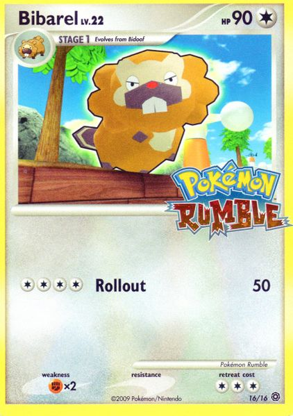 Archivo:Bibarel (Pokémon Rumble TCG).png