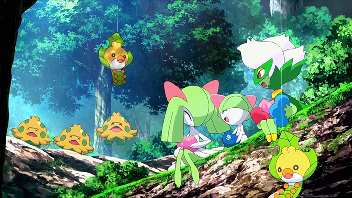 Archivo:P16 Pokémon en los árboles de las Colinas Pokémon.png