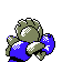 Imagen posterior de Hitmonchan variocolor en Pokémon Cristal