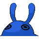 Imagen posterior de Mantine variocolor en Pokémon Platino
