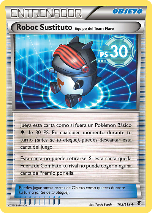 Robot Sustituto TCG WikiDex la enciclopedia Pok mon