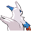 Imagen posterior de Zangoose variocolor en Pokémon Esmeralda