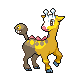 Imagen de Girafarig macho en Pokémon Diamante y Perla