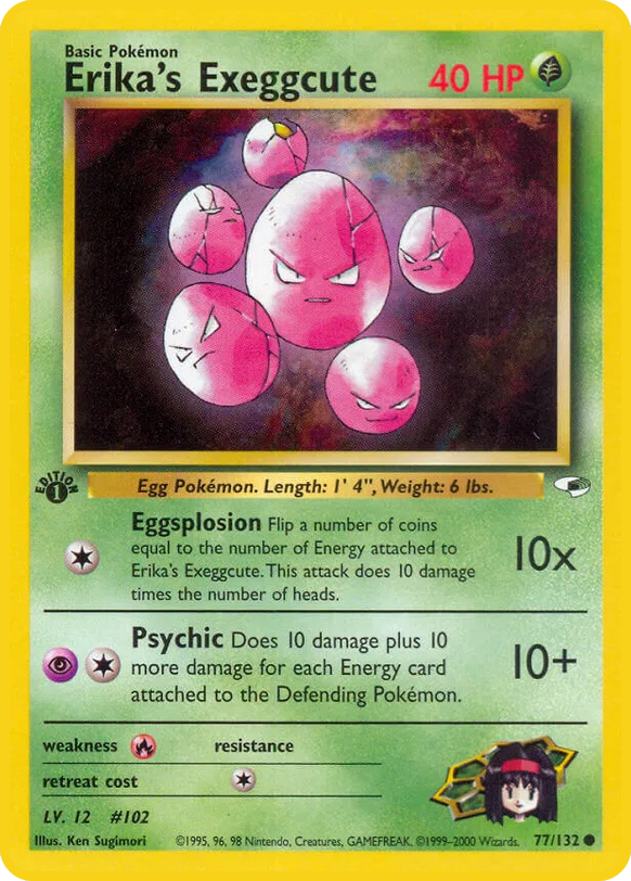 Erika's Exeggcute (Gym Heroes 77 TCG) - WikiDex, la