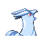 Imagen posterior de Articuno variocolor en Pokémon Rojo Fuego y Pokémon Verde Hoja