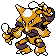 Imagen de Alakazam en Pokémon Oro