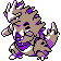 Imagen de Tyranitar variocolor en Pokémon Oro