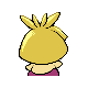 Imagen posterior de Smoochum variocolor en Pokémon Diamante y Pokémon Perla