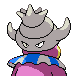 Imagen posterior de Slowking variocolor en Pokémon Oro HeartGold y Pokémon Plata SoulSilver
