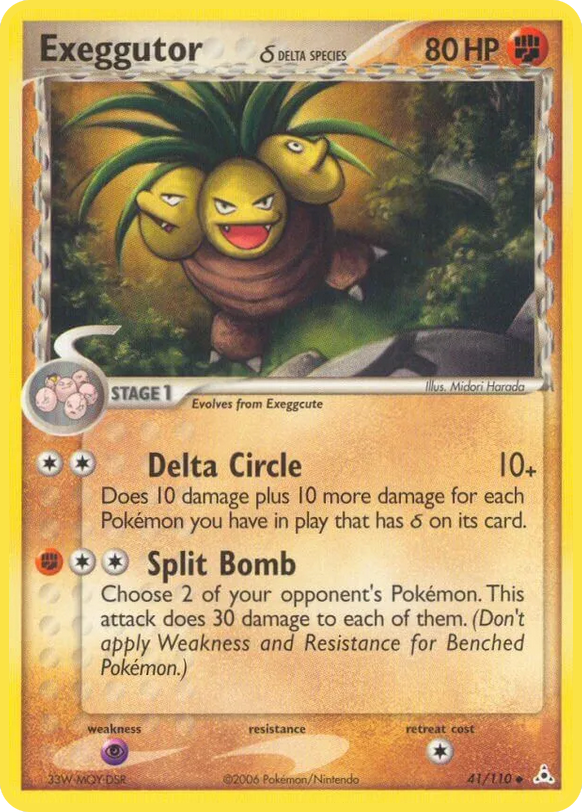 Exeggutor δ (Holon Phantoms TCG) - WikiDex, la enciclopedia Pokémon