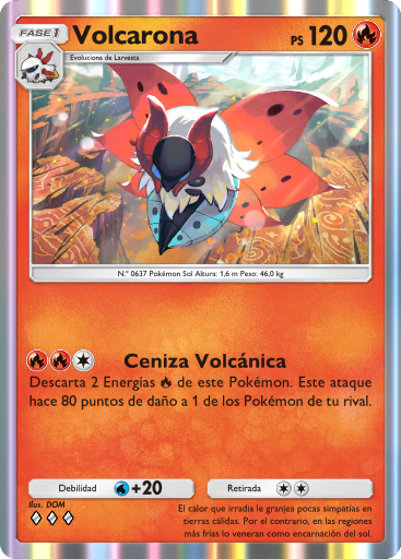 Carta de Volcarona