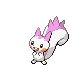 Imagen de Pachirisu variocolor hembra en Pokémon Oro HeartGold y Pokémon Plata SoulSilver