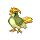 Imagen de Pidgeotto variocolor macho o hembra en Pokémon Oro HeartGold y Plata SoulSilver
