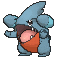Imagen de Gible macho en Pokémon Espada y Pokémon Escudo