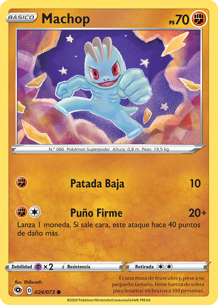 Machop (Camino De Campeones TCG) - WikiDex, La Enciclopedia Pokémon