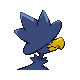 Imagen posterior de Murkrow macho en Pokémon Diamante y Pokémon Perla