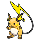 Icono de Raichu en Pokémon HOME