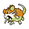 Imagen de Raticate variocolor en Pokémon Plata