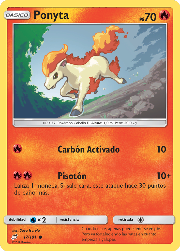 Ponyta Unión De Aliados Tcg Wikidex La Enciclopedia Pokémon