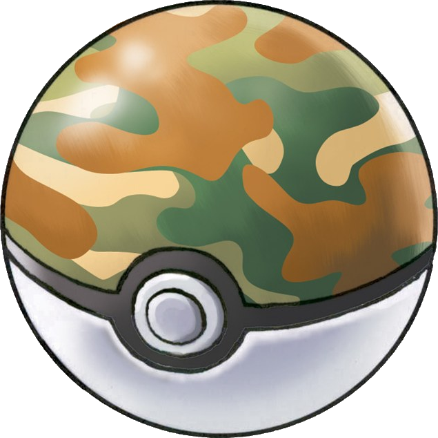 Safaribola/Safari Ball - WikiDex, la enciclopedia Pokémon