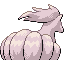 Imagen posterior de Ninetales variocolor en Pokémon Rojo Fuego y Pokémon Verde Hoja