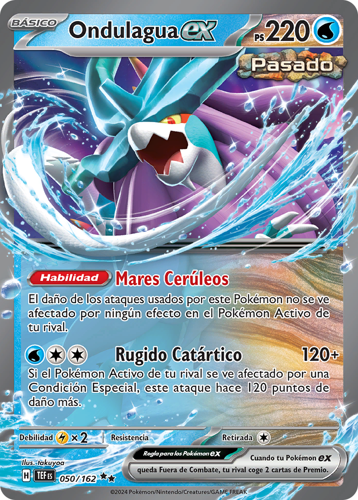Ondulagua Ex Fuerzas Temporales TCG WikiDex La Enciclopedia Pok mon