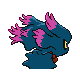 Imagen posterior de Misdreavus en Pokémon Diamante y Pokémon Perla