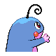 Imagen posterior de Politoed variocolor hembra en Pokémon Oro HeartGold y Pokémon Plata SoulSilver