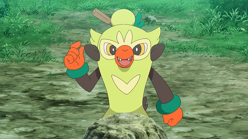 Archivo:EP1190 Thwackey.png - WikiDex, la enciclopedia Pokémon