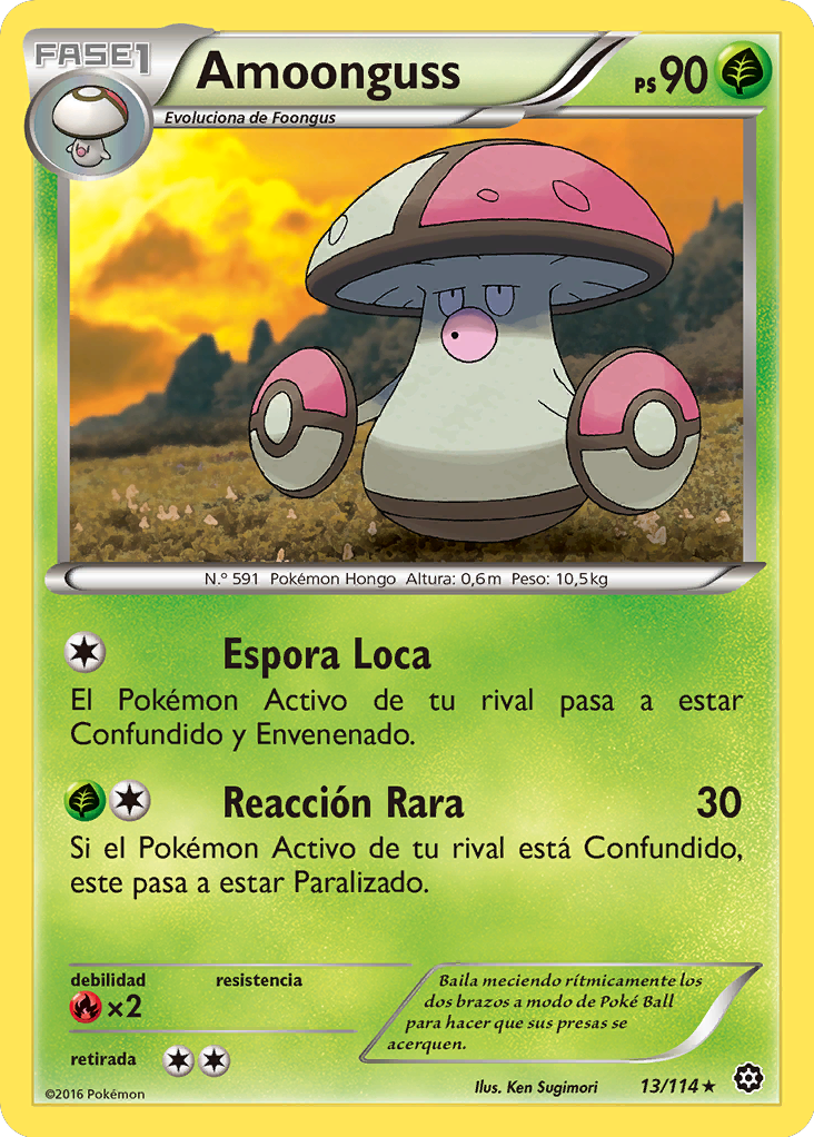 Amoonguss Asedio De Vapor Tcg Wikidex La Enciclopedia Pokémon