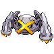 Imagen de Metagross variocolor en Pokémon Diamante y Pokémon Perla