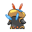 Imagen posterior de Illumise variocolor en Pokémon Rojo Fuego y Pokémon Verde Hoja