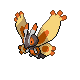 Imagen de Mothim macho en Pokémon Platino