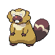 Imagen de Bibarel variocolor hembra en Pokémon Oro HeartGold y Pokémon Plata SoulSilver