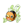 Imagen de Seaking variocolor hembra en Pokémon Platino