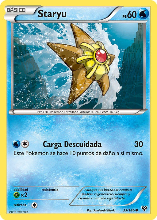 Staryu (XY TCG) - WikiDex, la enciclopedia Pokémon