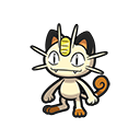 Icono de Meowth en Pokémon HOME
