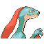 Imagen posterior de Grovyle variocolor en Pokémon Esmeralda