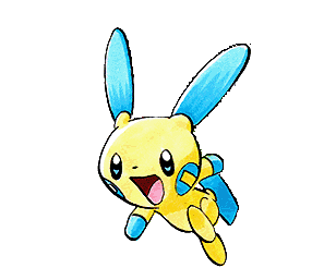Archivo:Minun (Pocket Monsters Special).png