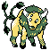 Imagen de Tauros variocolor en Pokémon Oro