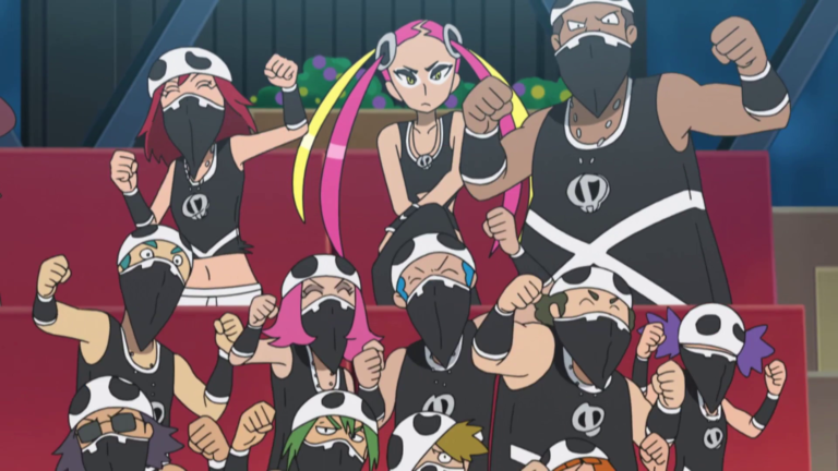 Archivo:EP1080 Miembros del Team Skull animando a Guzmán.png - WikiDex ...