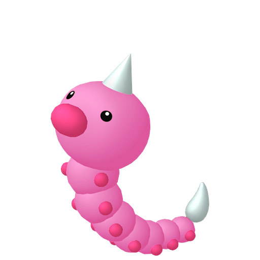 Archivo:Weedle rosa HOME.png