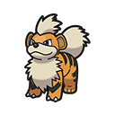 Icono de Growlithe en Pokémon HOME